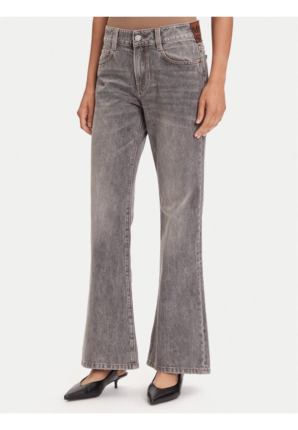 Miss Sixty Jeansy 6S1JJ47800 Szary Flare Fit. Kolor: szary