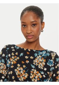 Lauren Ralph Lauren Bluzka 200940451001 Czarny Slim Fit. Kolor: czarny. Materiał: bawełna #5