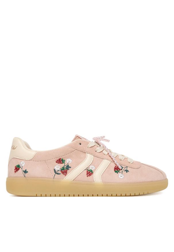 Aldo Sneakersy Chicsneaker 14296276 Różowy. Kolor: różowy. Materiał: skóra, zamsz