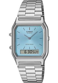 Zegarek Casio Zegarek męski Casio AQ-230A-2A1MQYES srebrny. Kolor: srebrny #1
