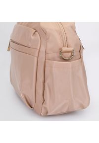 Wittchen - Torba podróżna z nylonu mała. Kolor: beżowy. Materiał: nylon #2
