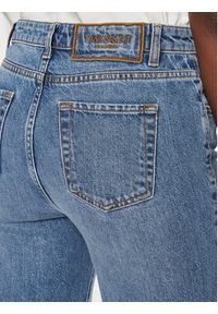 TwinSet - TWINSET Jeansy 242TP2563 Niebieski Straight Fit. Kolor: niebieski