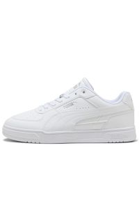 Buty unisex Puma Caven III 40448401 - białe. Zapięcie: pasek. Kolor: biały. Materiał: skóra, guma. Szerokość cholewki: normalna. Sezon: lato #1
