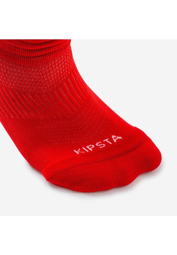 KIPSTA - Skarpety do piłki nożnej wysokie Kipsta Viralto II przyczepne. Materiał: elastan, poliamid. Wzór: ze splotem. Sport: piłka nożna