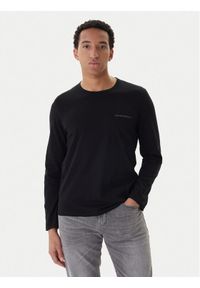 Emporio Armani Underwear Longsleeve EM000382 AF10800 UC001 Czarny Slim Fit. Kolor: czarny. Materiał: bawełna. Długość rękawa: długi rękaw #1