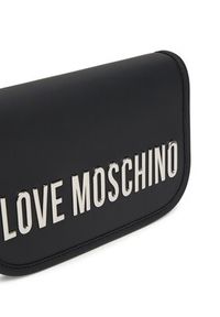 Love Moschino - LOVE MOSCHINO Torebka JC4028PP1NKD000B Czarny. Kolor: czarny. Materiał: skórzane #6