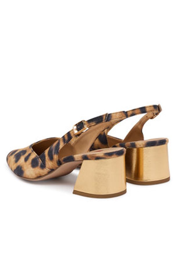 HÖGL Czółenka 1-104617 Brązowy. Kolor: brązowy. Materiał: skóra, zamsz