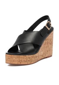 Badura Sandały C-ALANA-25-3-9YY Czarny. Kolor: czarny. Materiał: skóra #2