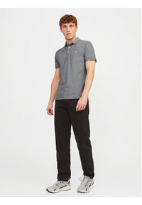 Jack & Jones - Jack&Jones Polo Paulos 12136668 Szary Slim Fit. Typ kołnierza: polo. Kolor: szary. Materiał: bawełna #6
