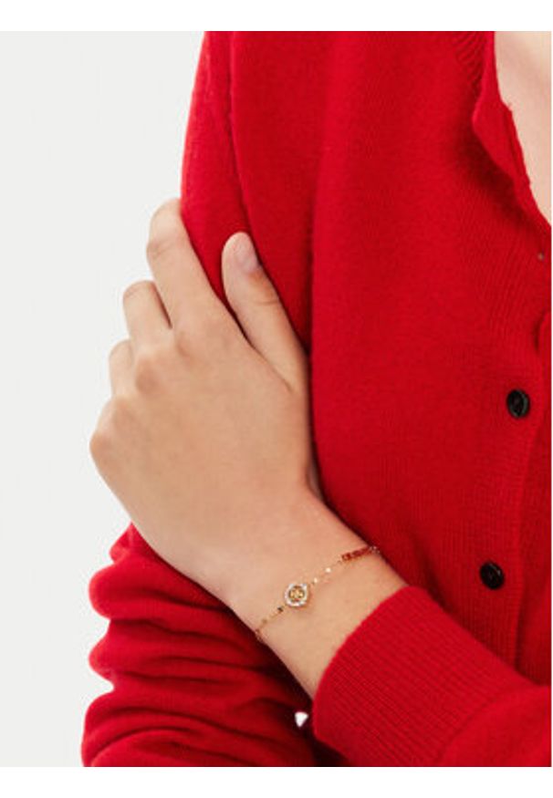 Guess Bransoletka JUBB04 644JW Złoty. Materiał: metalowe. Kolor: złoty