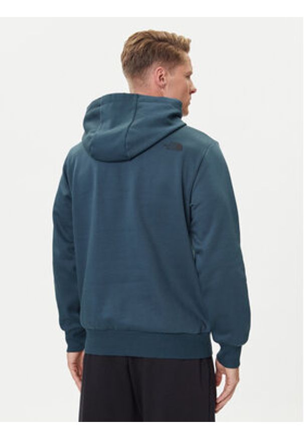 The North Face Bluza Fine NF0A89EU Zielony Regular Fit. Kolor: zielony. Materiał: syntetyk