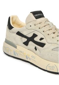 Premiata Sneakersy Mick0.1 Var 8236 Szary jasny. Kolor: szary. Materiał: skóra, zamsz #2