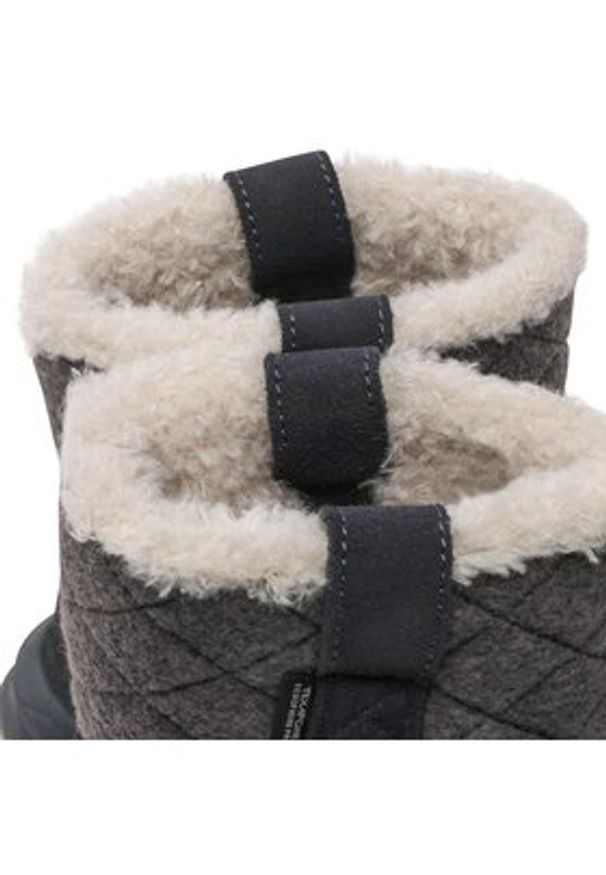 Jack Wolfskin Śniegowce Queenstown Texapore Boot W 4053551 Granatowy. Kolor: niebieski. Materiał: skóra, zamsz