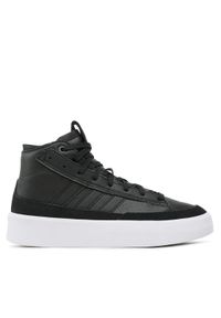 Adidas - adidas Buty Znsored Hi Prem Leather IG0437 Czarny. Kolor: czarny. Materiał: skóra