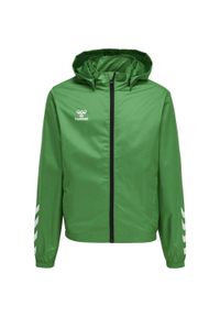 Kurtka do piłki nożnej dla dzieci Hummel Core XK Kids Spray Jacket. Kolor: różowy. Sport: piłka nożna #1