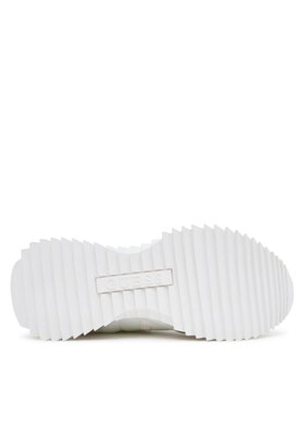 Guess Sneakersy FLTBAI SUE12 Beżowy. Kolor: beżowy. Materiał: zamsz, skóra