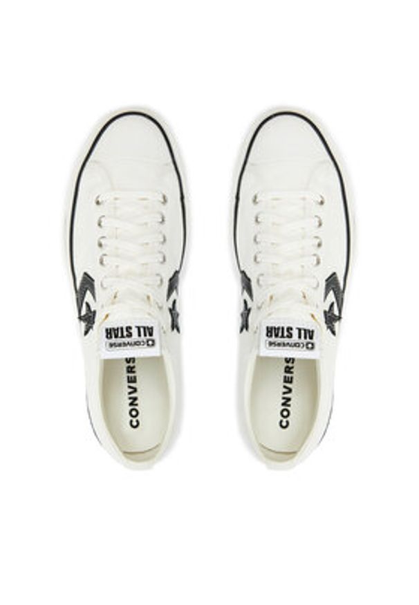 Converse Trampki Star Player 76 Premium Canvas A01608C Biały. Kolor: biały. Materiał: materiał