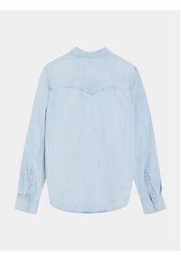 Levi's® Koszula jeansowa Essential Western 16786-0024 Niebieski Regular Fit. Kolor: niebieski. Materiał: bawełna #7