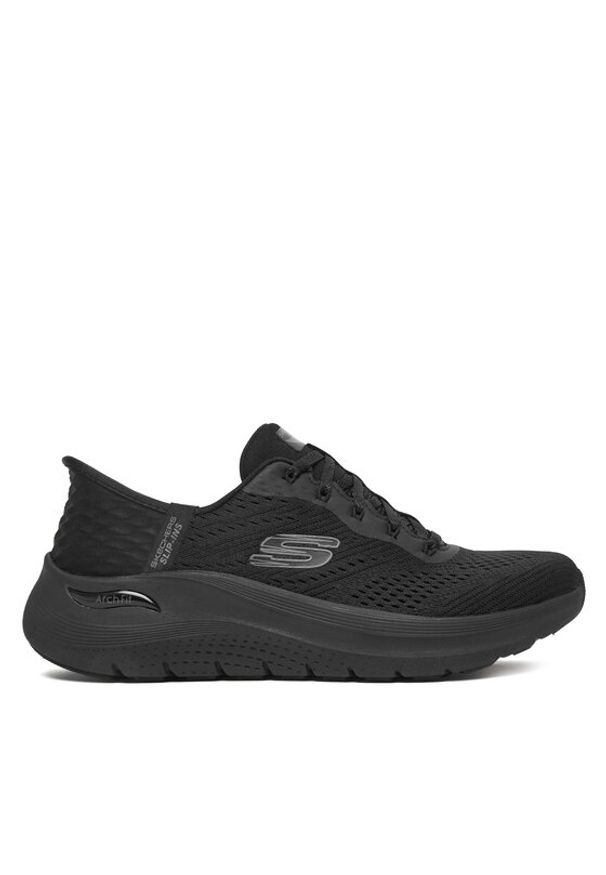 skechers - Skechers Sneakersy Arch Fit 2.0 150066/BBK Czarny. Kolor: czarny. Materiał: materiał