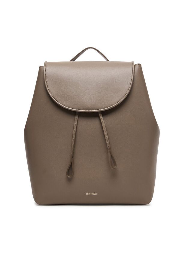 Plecak Calvin Klein. Kolor: brązowy