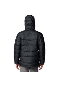 columbia - Kurtka ocieplana męska Columbia Fivemile Butte II Hooded Jkt z kapturem. Typ kołnierza: kaptur. Kolor: czarny. Sport: turystyka piesza
