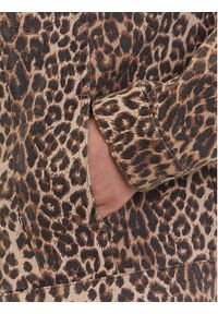 Vero Moda Kurtka jeansowa Tessa 10329961 Brązowy Oversize. Kolor: brązowy. Materiał: bawełna #3