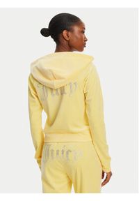 Juicy Couture Bluza Madison JCWA122001 Żółty Slim Fit. Kolor: żółty. Materiał: syntetyk #3