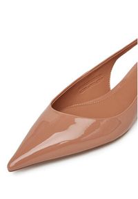 Gino Rossi - GINO ROSSI Baleriny VICI-V1895-105-2 Beżowy. Kolor: beżowy. Materiał: skóra, lakier #3