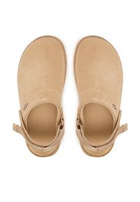 Ugg Klapki W Goldenstar Clog 1138252 Beżowy. Kolor: beżowy. Materiał: zamsz, skóra