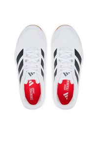 Adidas - adidas Buty na siłownię Dropset Base JS3162 Biały. Kolor: biały. Materiał: materiał. Sport: fitness #3