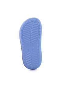 Chodaki Crocs Classic Cutie Clog K Jr 207708-5Q6 niebieskie. Kolor: niebieski. Materiał: materiał. Obcas: na platformie. Styl: klasyczny