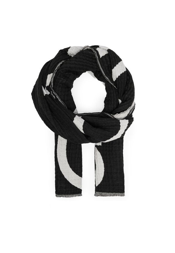 Szal Calvin Klein. Kolor: czarny