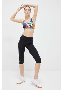 adidas Performance biustonosz sportowy Farm Rio wzorzysty. Materiał: skóra, materiał. Rodzaj stanika: wyciągane miseczki. Sport: fitness, taniec #3