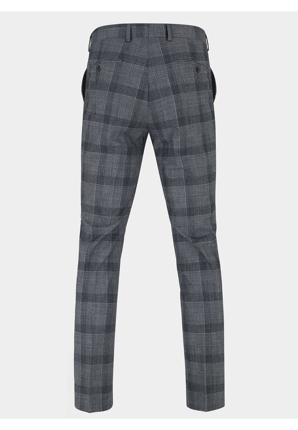 Pako Lorente - PAKO LORENTE – Spodnie męskie garniturowe MALAGA P20SF-6G-004-S. Materiał: poliester, wełna. Styl: elegancki