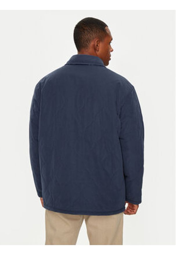 Wrangler Kurtka przejściowa Casey 112357279 Niebieski Relaxed Fit. Kolor: niebieski. Materiał: bawełna