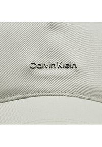 Calvin Klein Czapka z daszkiem Elevated Softs K60K611905 Szary. Kolor: szary. Materiał: materiał