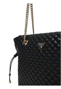 Guess Torebka HWEQG9 54122 Czarny. Kolor: czarny. Materiał: skórzane #5