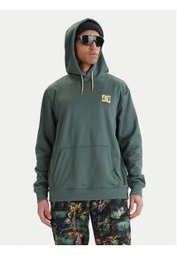 DC Shoes Bluza Twisted ADYFT03443 Zielony Regular Fit. Kolor: zielony. Materiał: syntetyk #6