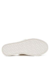 Tommy Jeans Klapki Tjw Lettering Flatform Sandal EN0EN02465 Écru. Materiał: materiał