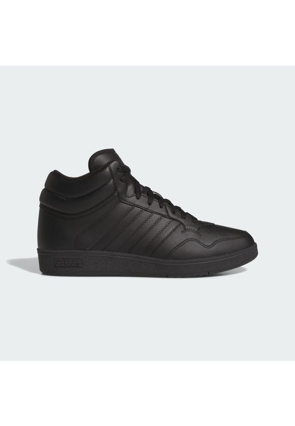 Adidas - Buty Hoops 4.0 Mid. Kolor: czarny, biały, wielokolorowy. Sport: fitness, koszykówka