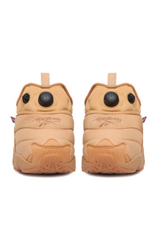 Reebok Klapki EO-INSTAPUMP FURY MULE 100230816 Beżowy. Kolor: beżowy. Materiał: materiał