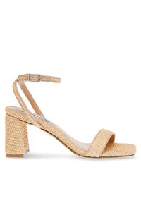 Steve Madden Sandały Luxe Sandal SM11002329-02002-816 Beżowy. Kolor: beżowy. Materiał: skóra