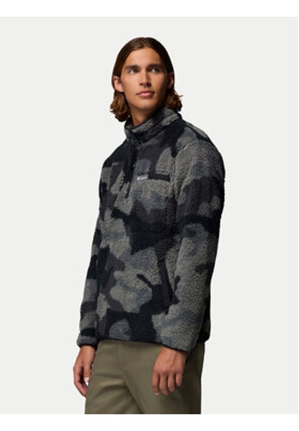 columbia - Columbia Polar Rugged Ridge™ 2135471 Czarny Regular Fit. Kolor: czarny. Materiał: syntetyk