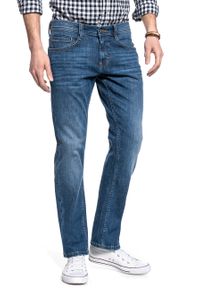 Mustang - MUSTANG OREGON STRAIGHT MĘSKIE SPODNIE JEANSOWE DENIM BLUE 1009547 5000 883