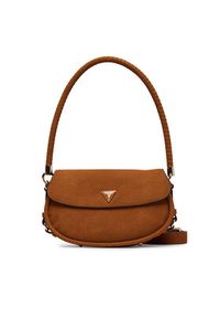 Guess Torebka Danya HWSG99 18190 Brązowy jasny. Kolor: brązowy. Materiał: skórzane #6
