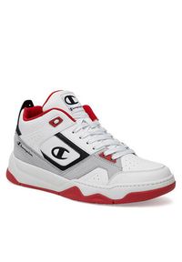 Champion Sneakersy OVERTIME MID S22274-WW012 Biały. Kolor: biały. Materiał: syntetyk, materiał #2