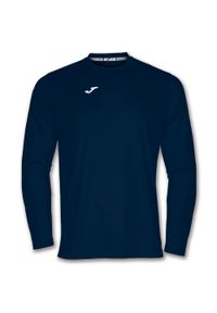 Koszulka do piłki nożnej męska Joma Combi z długim rękawem. Kolor: niebieski. Długość rękawa: długi rękaw. Długość: długie