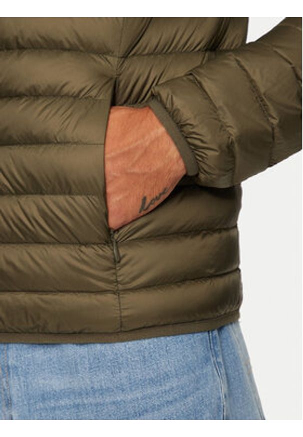 Jott Kurtka puchowa Mat P000MDOW02 Zielony Slim Fit. Kolor: zielony. Materiał: syntetyk