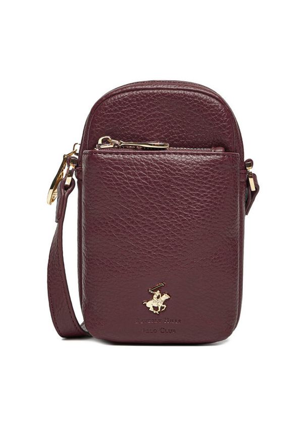 Beverly Hills Polo Club Torebka C-BHPC-L-004-08 Bordowy. Kolor: czerwony