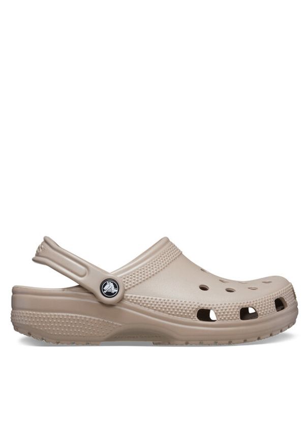Crocs Klapki Classic 10001 Brązowy. Kolor: brązowy